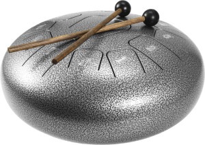 DIMAVERY TD-12, tambour à languettes en acier, argent - Autres instruments
