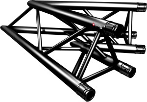 Structures alu Naxpro-Truss FD 33 C19 45° 2 Chemin Angle Noir - FD 33