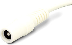 ISOLED Câble de raccordement avec connecteur rond FEMELLE, 1,5 m blanc - Accessoires divers