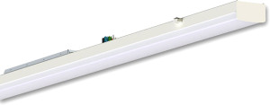 ISOLED FastFix LED système linéaire IP54 module 1.5m 25-75W, 4000K, 120°, gradable DALI - Lampes pendulaires