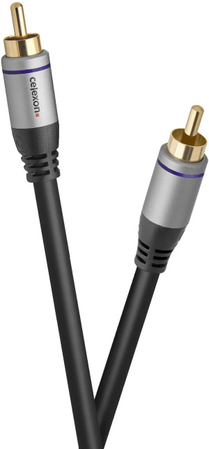 celexon Câble Audio Numérique Cinch 2,0m - Professional Line - Câbles audio RCA
