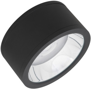LEDVANCE DOWNLIGHT SURFACE IP65 DN 250 P 45W 840 60D BK - Spot de plafond