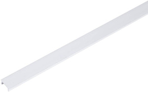 Couvercle SLV pour rail apparent monophasé, 2 m, 2 pièces, blanc - Accessoires pour barres conductrices monophasées