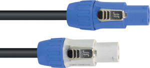 EUROLITE P-Con Câble de connexion 3x1.5 3m - Câbles Powercon