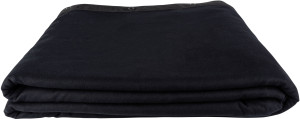 Toile de fond WENTEX Stagemolton 320 g/m² 4,5 m, 6 m Noir - 600 x 450 cm (L x H) - non plissée - Tissus et filets