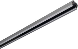Eutrac 3 Phases Barre conductrice 200 cm Silber - 3 phases électrique rail 230V