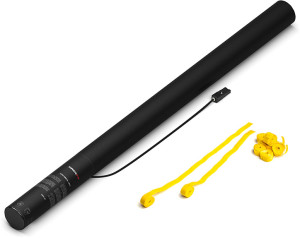 MagicFX Canon à banderoles électrique Magic FX PRO 80 cm - Jaune - Canons serpentins électriques