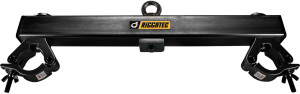 Point d', ancrage Riggatec à usage intensif pour structures alu de 609 mm, jusqu', à 750 kg, noir - Accessoires pour structures Naxpro-T...