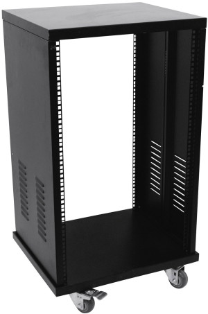 ROADINGER Steel Rack SR-19, 24U - Rack à roulettes et amoires en acier