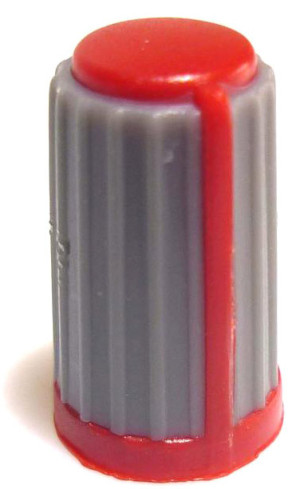 Ersatzteil Bouton gris marquage rouge LRS - Commutateurs, boutons et régleurs