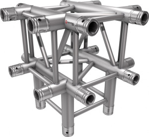 Structures alu Naxpro-Truss HD 34 C55 90° 5 Chemin Angle - HD 34