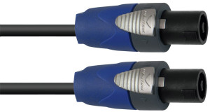 PSSO LS-1550 Câble de haut-parleur Speakon 2x1.5m bk - Câbles Speakon