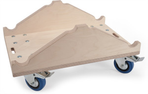 Riggatec Dolly pour structures alu 3 points 290 mm - Accessoires pour structures Naxpro-Truss