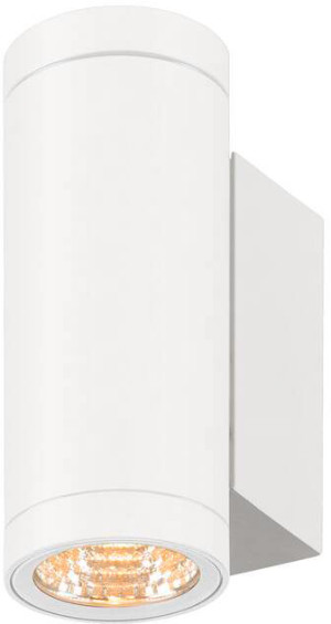 SLV HELIA PRO S, applique en saillie, simple, DALI, P2, cylindrique, 2700 K, 6 W, 24°, blanc - Lampes sur pied, murales et de plafond (extérieur)