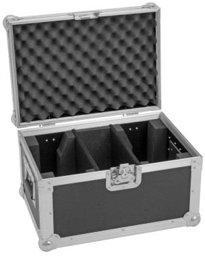 ROADINGER Flightcase 2x LED CLS-9 QCL RGB/WW 9x7W - Malles