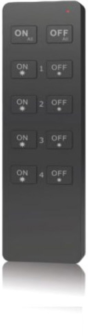ISOLED Sys-pro Télécommande sur batterie, simple couleur, 4 circuits avec 1 mémoire de scène - Accessoires divers
