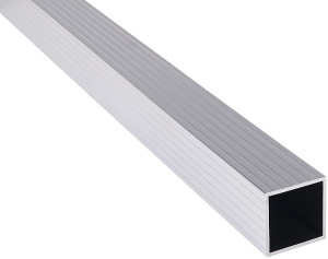 Bullstage Tube d'aluminium profilé Carré 60x60x3mm 550 cm - 60 x 60 x 3 mm - Profil