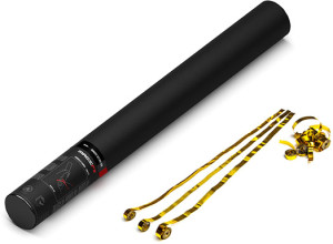 MagicFX Canon à banderoles manuel Magic FX, 50 cm - Or métallisé - Canons serpentins manuels