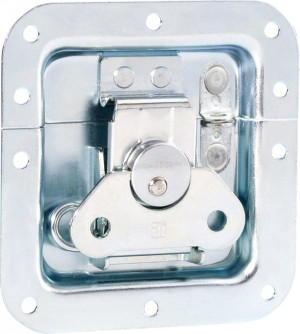 Adam Hall Hardware 17290 SP - Fermeture Papillon médium à Ressort Cadenassable sans Passage de - Serrures