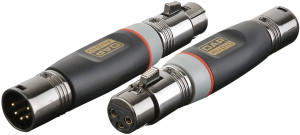 DAP-Audio XGA29 - XLR/M 5 broches vers XLR/F 3 broches - Adaptateurs