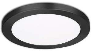 ISOLED DL LED gam SLIM FLEX, app/enc, 12W, col noire, colorswitch 3000/3500/4000K - Luminaires encastrés