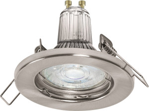LEDVANCE RECESS GU10 3X 2.6W 2700K Brushed Nickel - Spot de plafond