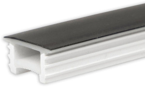 ISOLED FLEX-COVER16 Twist+Bend, silicone, noir, rouleau de 5m - Profilés LED et profilés encastrés