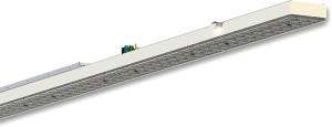 ISOLED FastFix LED système linéaire S Module 1.5m 25-75W, 4000K, 90°, gradable DALI - Lampes pendulaires