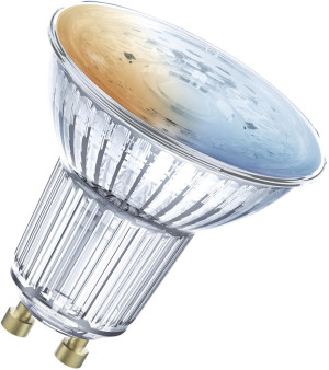 LEDVANCE Bluetooth SMART+ LED Spot variation de blanc (ex 40 W) 5 W / 2700-6500K GU10 - Lampes LED socle GU10