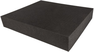 SHOWGEAR Pluckfoam pour caisson à tiroirs : insert en mousse personnalisable pour caisson à tiroirs - Accessoires construction de malles