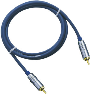 DAP-Audio FV03 - Ø 6 mm RCA/M vers RCA/M 6 m - Câble RCA