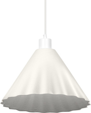 LEDVANCE Décor Pulp Suspension E27 Blanc - Lampes pendulaires