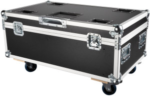 Mallette SHOWTEC pour 4 stroboscopes Titan Strobe 1000 FX / Titan Matrix FX avec fermetures - Étuis pour appareils