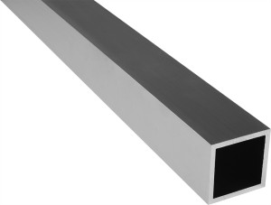 Riggatec Tube d'aluminium Carré 50x50x4mm 500 cm - 50 x 50 x 4 mm