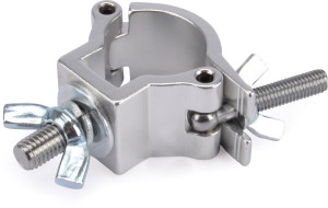 Demi-coupleur Riggatec - Petit, argenté, jusqu', à 75 kg (32–35 mm) - Demi-coupleur