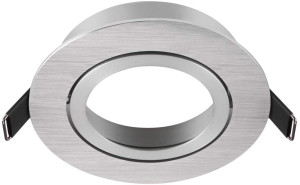 SLV NEW TRIA® 95, cadre de montage pour plafonnier, D : 11 H : 2,6 cm, IP 20, aluminium - Encastrés de plafond