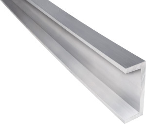 Profilé en U en aluminium Riggatec 120 x 45 x 10 mm Longueur 2,0 m 250 cm - Profilés en U en aluminium