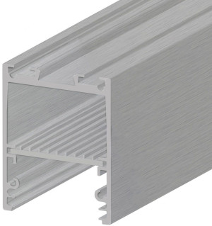 ISOLED Profilé de luminaire LED LAMP30 V2 aluminium argenté revêtement en poudre, 200cm - Profilés LED et profilés encastrés
