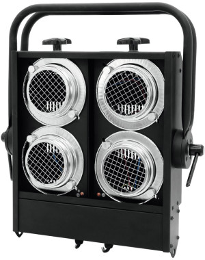 Obturateur d'audience EUROLITE 4xPAR-36 bk - Blinders