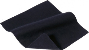 Adam Hall Accessories 0151 B - Molleton B1 noir 160g/m², large 300 cm - Tissus confectionnés