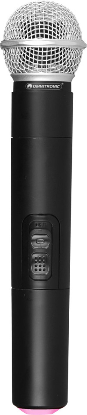 OMNITRONIC Microphone à main série UHF-E 523.1MHz - Microphones vocaux