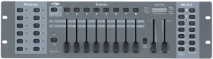 SHOWTEC SM-8/2 Console d'éclairage 16 canaux - Table de commande DMX