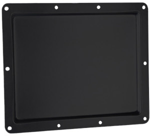 Adam Hall Hardware 88001 D BLK - Cuvette Encastrable pour 88001 Plaque Signalétique adhésive, noir - Accessoires construction de malles