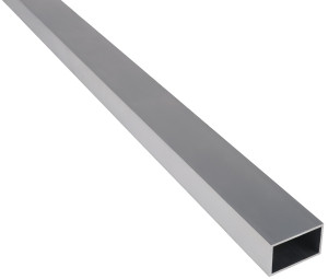 Tube carré en aluminium Riggatec 70 x 50 x 3 mm, longueur 2,0 m 605 cm - Profilés en aluminium