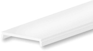 ISOLED Couvercle COVER19 dépoli 200 cm pour SURF24(FLAT)/DIVE24(FLAT) - Profilés LED et profilés encastrés