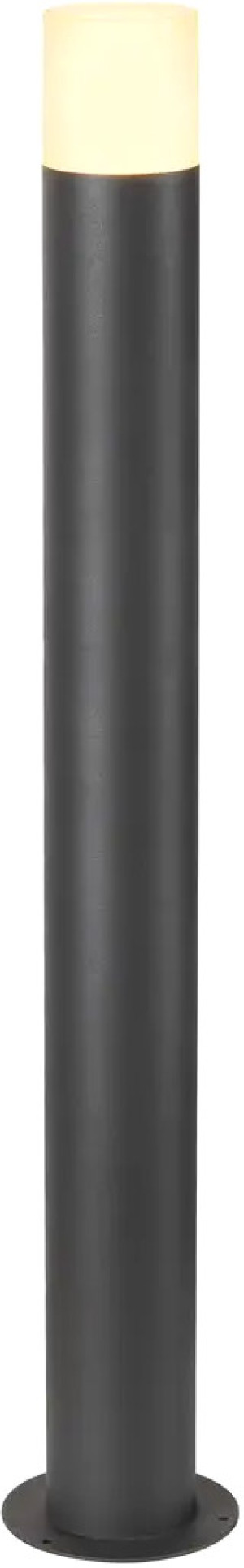 SLV GRAFIT E27 90 Pole round, lampadaire, anthracite - Lampes sur pied, murales et de plafond (extérieur)