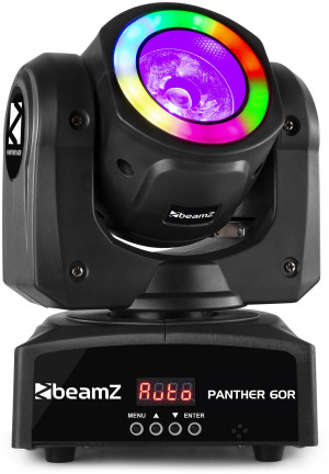 beamZ Panther 60R Moving Head Faisceau LED avec anneau LED - Moving Head Spots und Beams