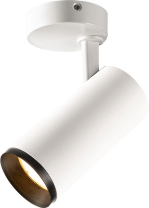 SLV NUMINOS, plafonnier intérieur, 36°, blanc/noir, LED, 20,1W, 2700K, variable Triac - Projecteurs non encastrés