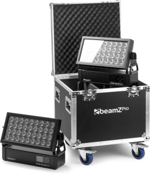 beamZ Pro FLC5402 Flightcase pour 2 pièces Star-Color 540 - Étuis pour appareils