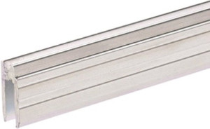 Adam Hall Hardware 6302 - Profilé Hybride d'Emboîtement aluminium pour matériau 7 mm - Profilés en aluminium